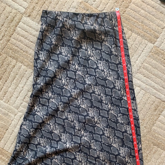 Snake print midi skirt - Picture 4 of 6